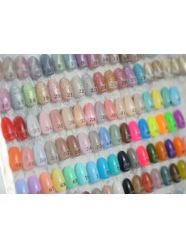 カラー・パーツの種類が豊富