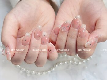 チェックネイル/バラパーツ