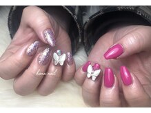 ハナネイルアンドアイラッシュ(hana nail & eyelash)/アシメワンカラー
