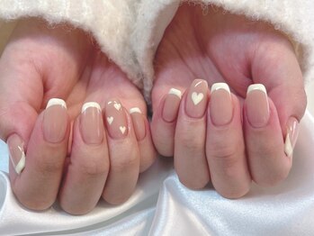 持ち込みアート フレンチネイル