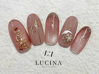 c-113 クリスマスネイル