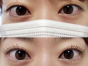 リラ(LILA)の写真/くるんと上向きまつげ★口コミ評価◎『軽さ』×『柔らかさ』×『自然に馴染む』が特徴のフラットラッシュ♪