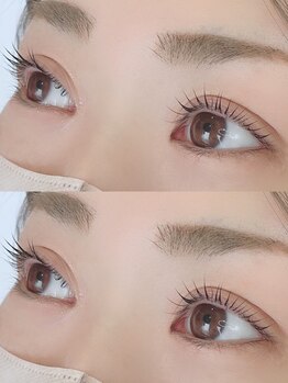 ベル(belle)の写真/自分が1番輝く目元にクリエイティブ!こだわりの技術と提案力で骨格や表情に合ったdesignを♪初めてにも◎