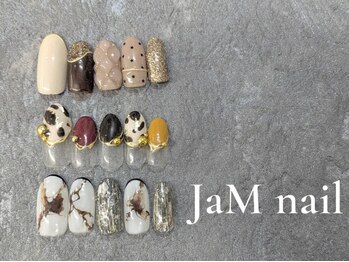 ジャム(JaM)の写真/秋を彩るオトナnailを続々リリース＊おしゃれ感が増す色使いや手描きアートでこの秋最高のネイルを★
