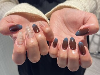 シェルネイル(SHELL NAIL)/ニュアンス/staff:Yuzuha