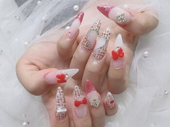 ツイードネイル♪