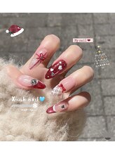 シン(XIINH)/クリスマスネイル