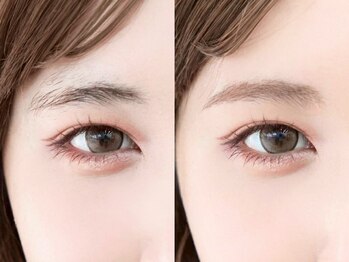 GREEM nail＋eye 【まつげパーマ/マツエク/眉毛/メンズ眉毛/HBL】の写真/【話題のHBLが初回3900円で試せる◇】肌に優しいwax使用◎メンズOK！プロのお手入れで第一印象を格上げ！