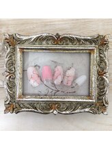 アイラッシュアンドネイル専門店 クラル(CURAR)/フラワーネイル￥9980