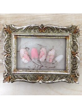 アイラッシュアンドネイル専門店 クラル(CURAR)/フラワーネイル¥9980