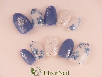 エリクサーネイル 渋谷(Elixir Nail)/定額cやり放題/ クーポン使用