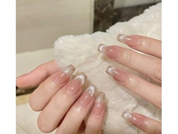 Mネイル/マグネットフレンチ