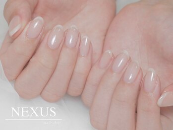 ネクサス(NEXUS)/オフホワイトのフレンチネイル