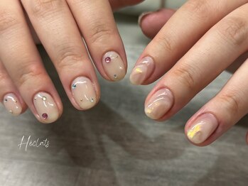 エクラス 銀座(Heclats)/アイボリー/ぷっくり/シアー