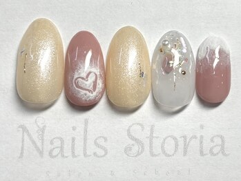 ネイルズ ストーリア(Nails Storia Salon&School)/シンプルデザイン