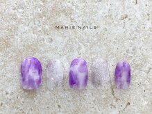 マリー ネイルズアンドラッシュアート モザイクモール港北店(MARIE NAILS & LASH ART)/定額¥6,600 ニュアンス 0327a