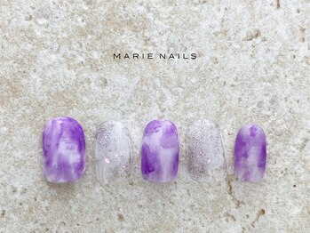 マリー ネイルズアンドラッシュアート モザイクモール港北店(MARIE NAILS & LASH ART)/定額¥6,600 ニュアンス 0327a