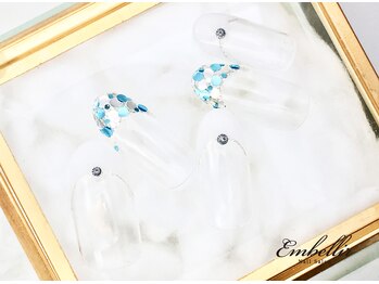 (571)ホロフレンチネイル