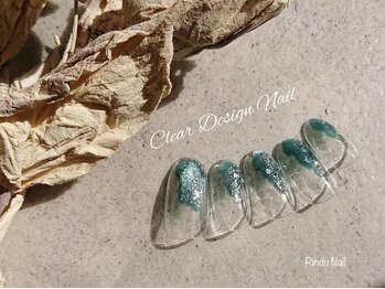 リンドゥネイル 上小田井店(Rindu Nail)/定額クリア系デザイン