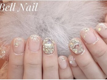 ベルネイル(Belle Nail)/キラキラ埋め尽くし+ラメチラシ