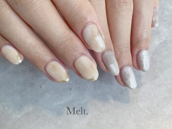 メルト(Melt.)/ニュアンス♪片手アート¥10000