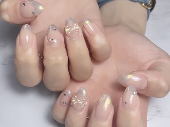 クエスト(Quest)/ミラーフレンチネイル