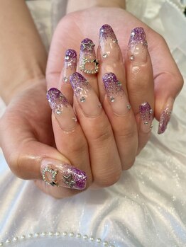 ラメグラデーション