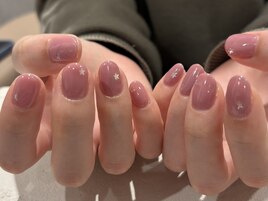 星ホログラムネイル(+¥500)