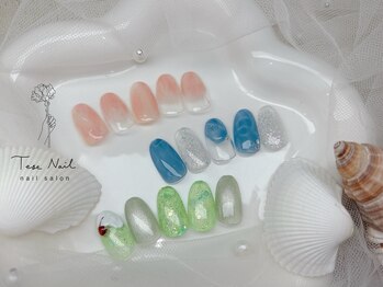 テセネイル(Tese Nail)の写真/毎月変わる!最旬デザインでおしゃれな手元に♪通いやすい価格設定と丁寧な施術でリピート間違いなし♪