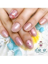 ネイルサロン 阡夜一夜/ポリッシュ☆お祭りネイル