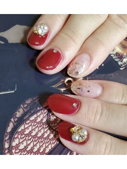 ユイアス(YUias...)/赤ネイル