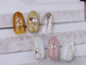 ネイルクロエ(NAIL KCLOE)/定額デザイン☆3本アート