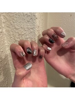 エミニーバイディーアール(EMINY by DR)/ブラック×シルバーニュアンス