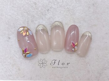 ネイルアンドアイラッシュ フロル(Flor)/デザインネイル