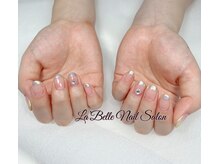 ラベル(La'Belle)/オーロラフレンチネイル