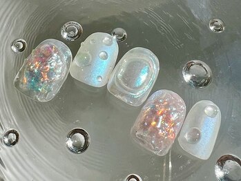 ガレリア エレガンテ 栄店(GALLARIA Elegante)/夏におすすめ★氷ネイル