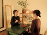 【カウンセリング体験】お悩みカウンセリング50分&デコルテ/目と頭ほぐし20分