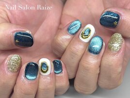 ニュアンスネイル/ネイビー