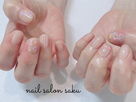 ハンド定額ネイル/小花