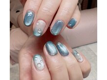 ネイルファクトリー 横浜ベイクォーター店の雰囲気（マンスリーデザイン☆お好きなアートが！お色の変更可能です。）