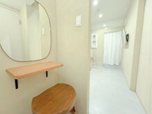 パウダースペースあり◎ヘアブラシや日焼け止めなどもご用意＊