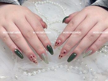 チップネイル/さくらんぼ/春