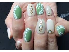 ナチュラルリーフネイル☆定額