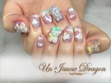 アン ジョーヌドラゴ/【自爪ネイル】雲ネイル