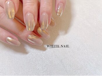ホワイトネイル 武蔵小杉店(WHITE NAIL)/ミラーネイル/持ち込み