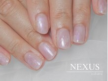 ネクサス(NEXUS)/パープルのもやもやネイル