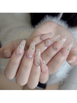 クイーンズビューティーサロン 新宿本店(Queen's beauty salon)/チップ長さ出し10本やり放題