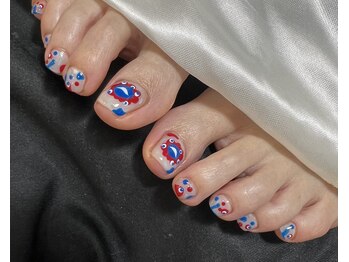 ネイルサロン アロング(ALONG)/フット/10本アートコース