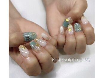 トータルビューティーローズ(Rose)/海ネイル