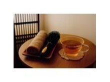 ラシャンスリラ(La chance lilas)の雰囲気（アフタードリンクサービス野草、漢方のブレンド茶）